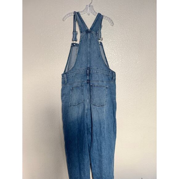 Madewell Straight Leg Denim Overalls Size XXL - Picture 4 of 4
